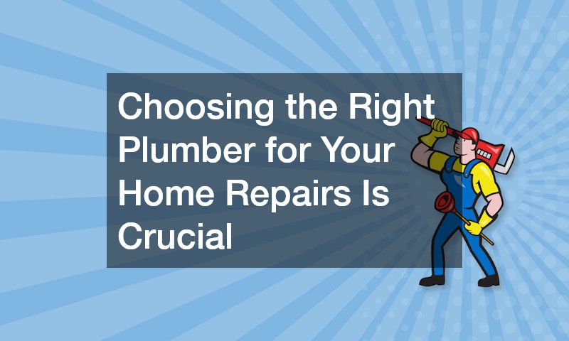 Choosing the Right Plumber for Your Home Repairs Is Crucial