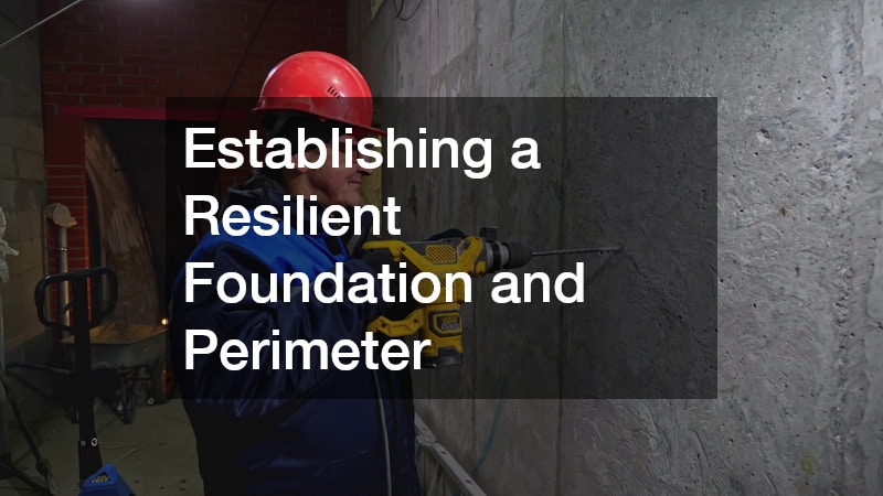 Establishing a Resilient Foundation and Perimeter