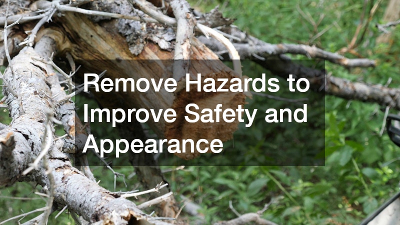 Remove Hazards to Improve Safety and Appearance
