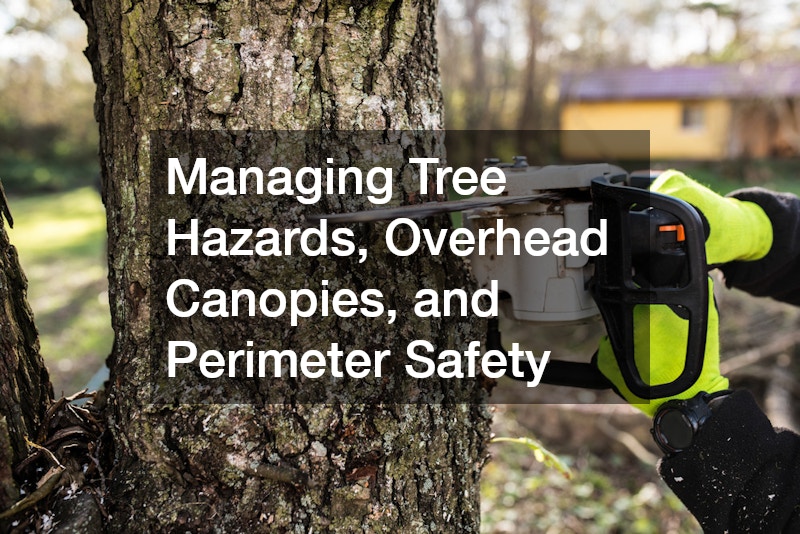 Managing Tree Hazards, Overhead Canopies, and Perimeter Safety