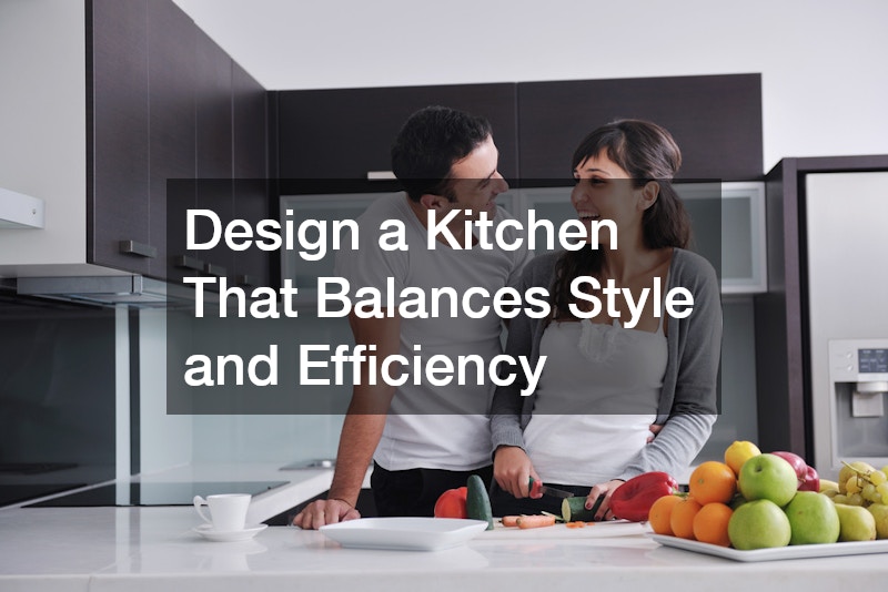 Design a Kitchen That Balances Style and Efficiency