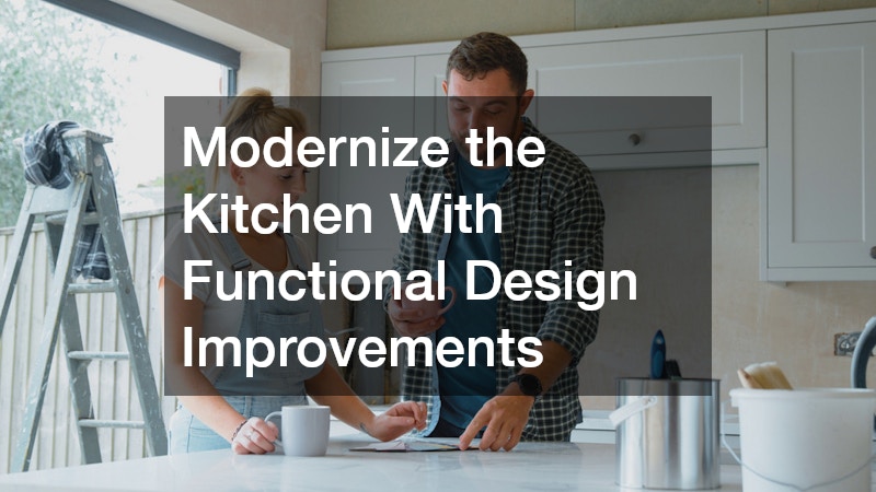 Modernize the Kitchen With Functional Design Improvements