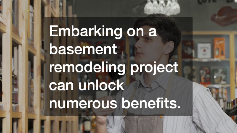 Embarking on a basement remodeling project can unlock numerous benefits.