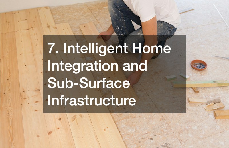 7. Intelligent Home Integration and Sub-Surface Infrastructure
