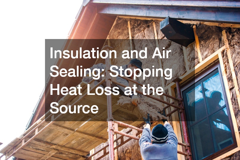 Insulation and Air Sealing: Stopping Heat Loss at the Source