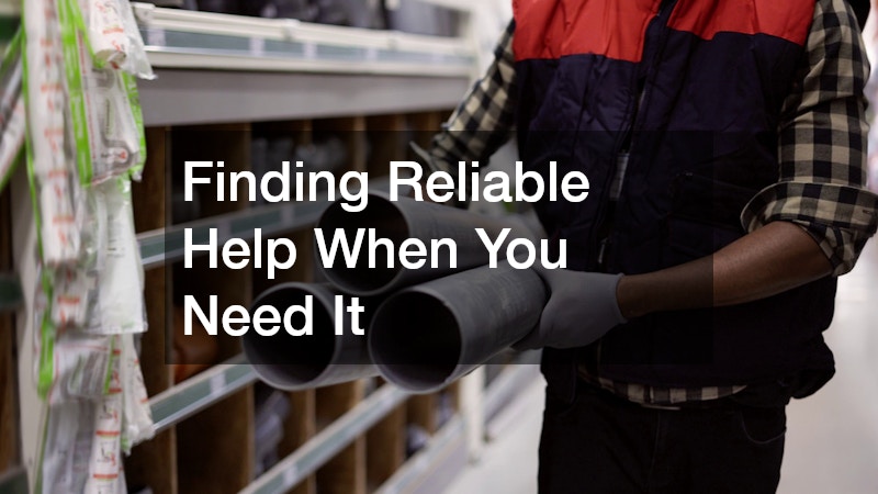 Finding Reliable Help When You Need It