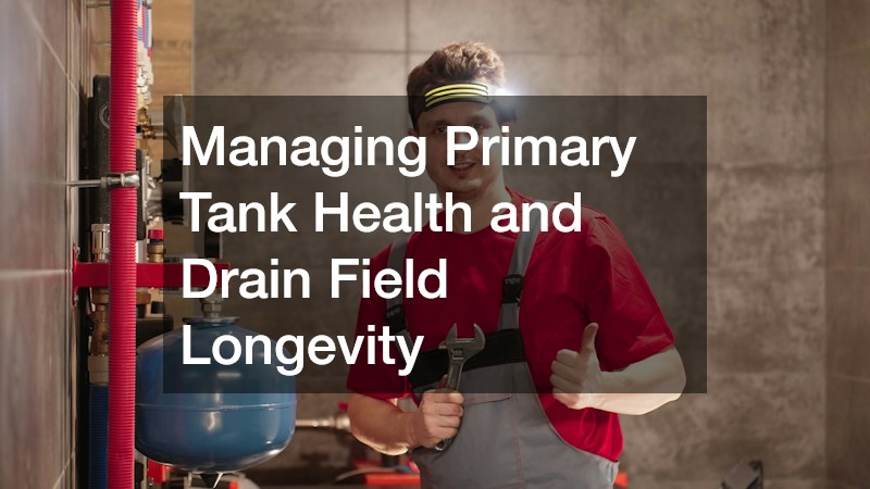 Managing Primary Tank Health and Drain Field Longevity