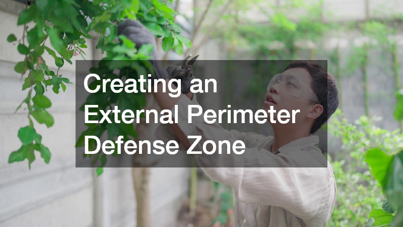 Creating an External Perimeter Defense Zone