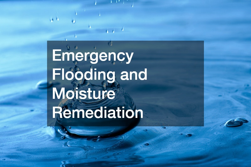 Emergency Flooding and Moisture Remediation