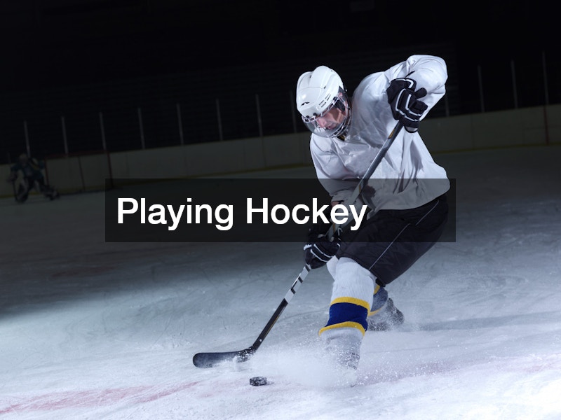 Playing Hockey