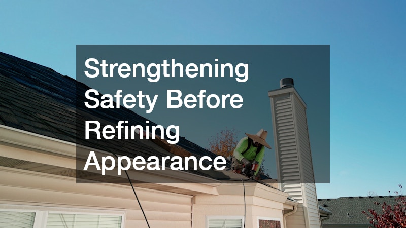 Strengthening Safety Before Refining Appearance