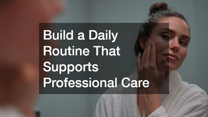 Build a Daily Routine That Supports Professional Care