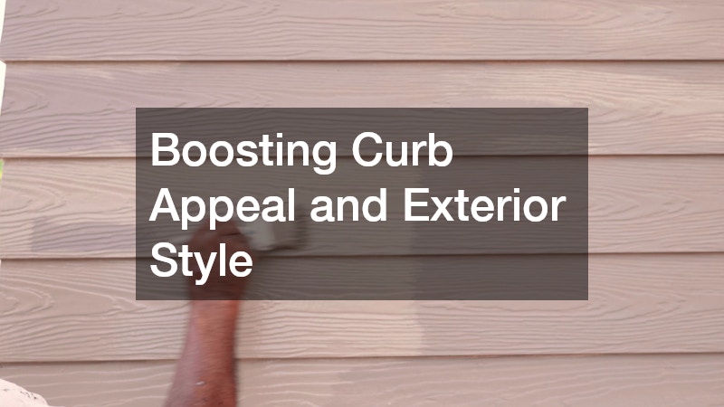 Boosting Curb Appeal and Exterior Style