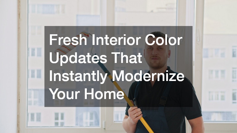 Fresh Interior Color Updates That Instantly Modernize Your Home