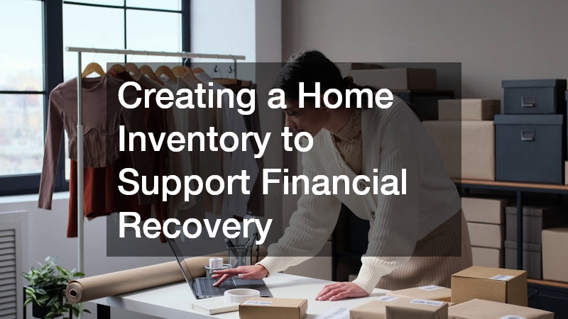 Creating a Home Inventory to Support Financial Recovery