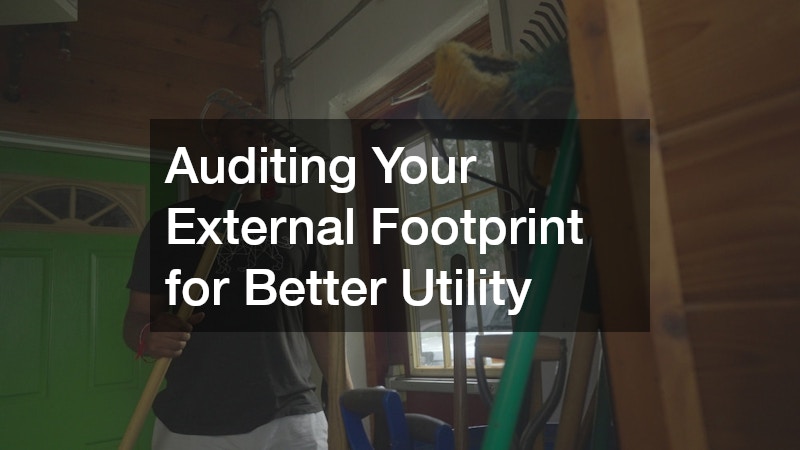 Auditing Your External Footprint for Better Utility