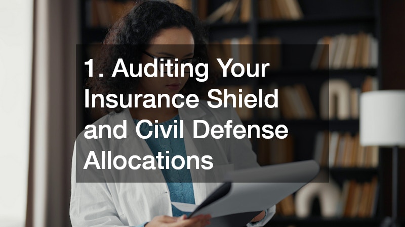 1. Auditing Your Insurance Shield and Civil Defense Allocations