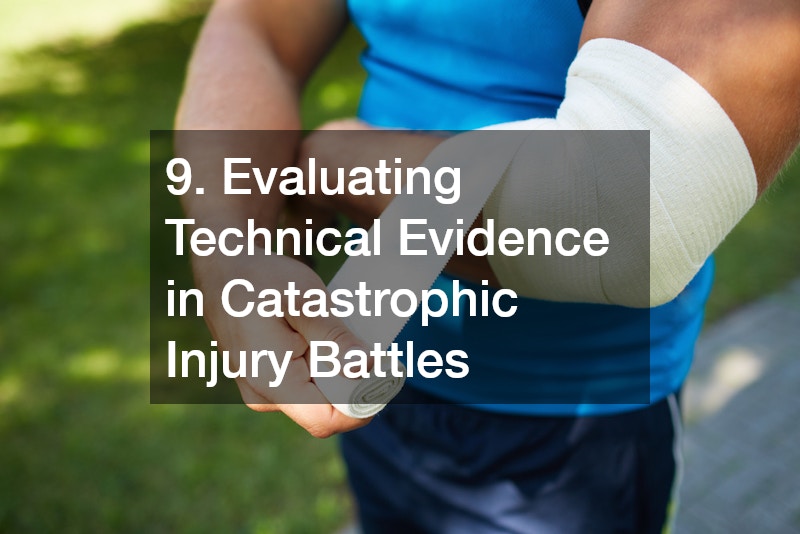 9. Evaluating Technical Evidence in Catastrophic Injury Battles