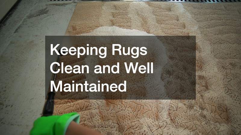 Keeping Rugs Clean and Well Maintained