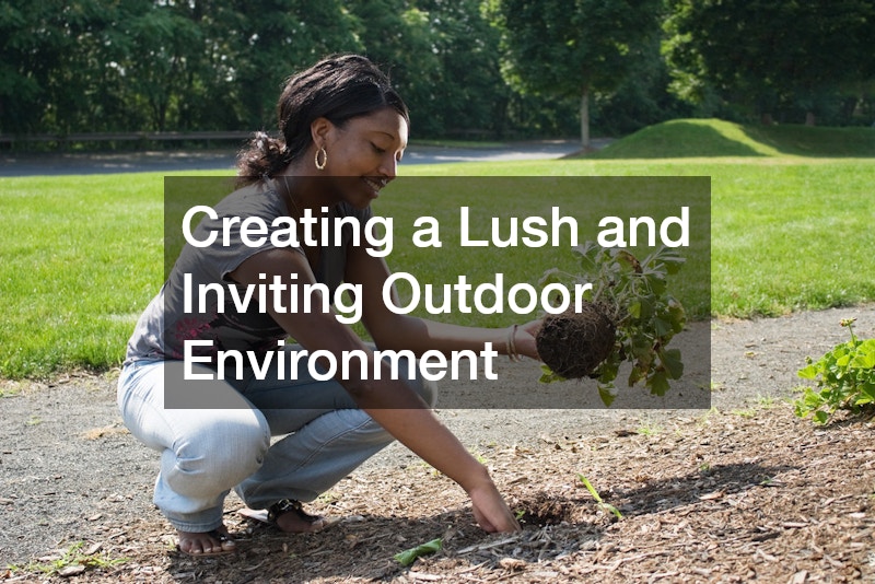 Creating a Lush and Inviting Outdoor Environment