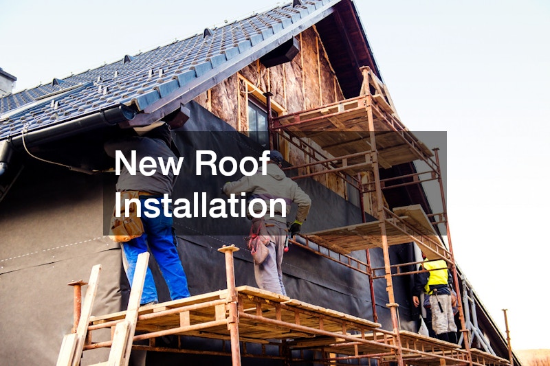 New Roof Installation