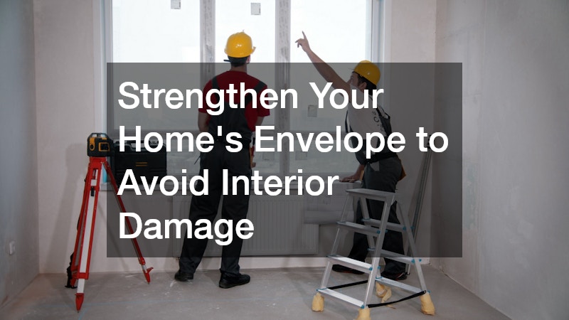Strengthen Your Home’s Envelope to Avoid Interior Damage