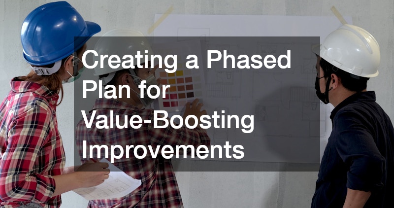 Creating a Phased Plan for Value-Boosting Improvements