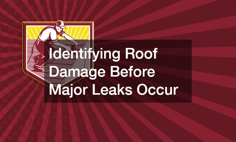 Identifying Roof Damage Before Major Leaks Occur