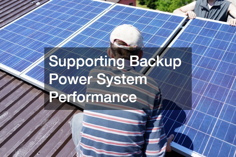 Supporting Backup Power System Performance
