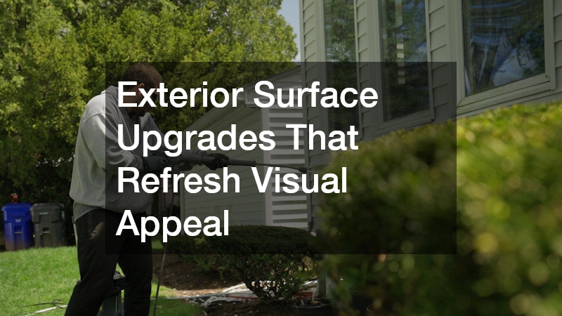 Exterior Surface Upgrades That Refresh Visual Appeal