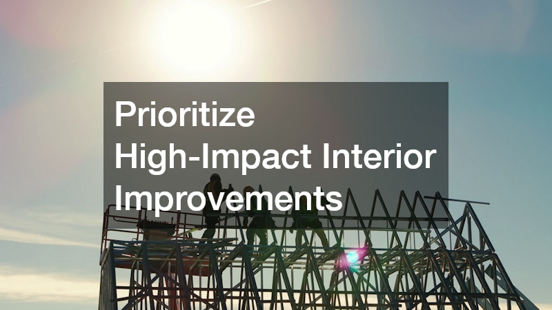Prioritize High-Impact Interior Improvements