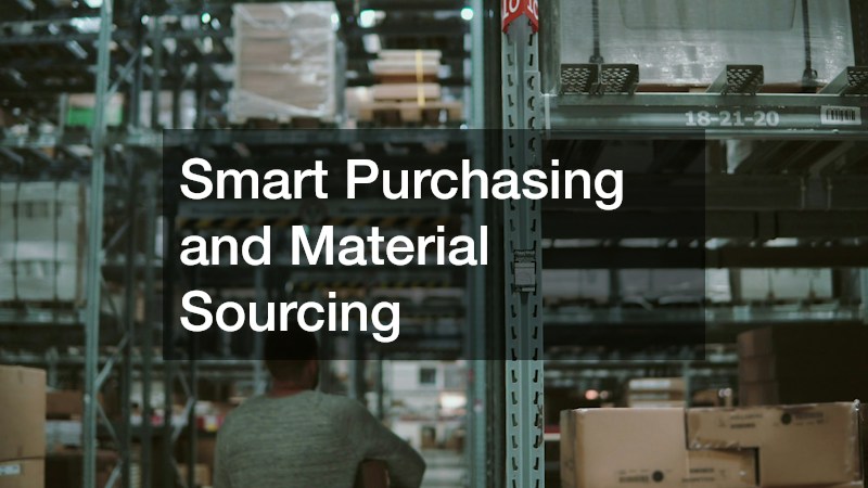 Smart Purchasing and Material Sourcing