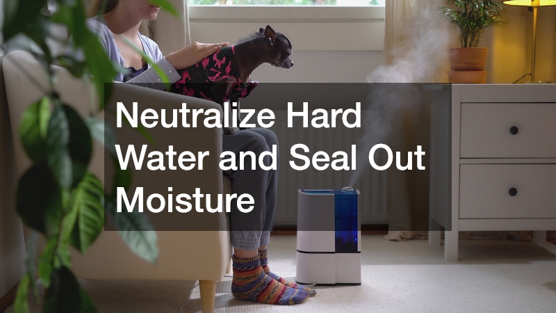 Neutralize Hard Water and Seal Out Moisture