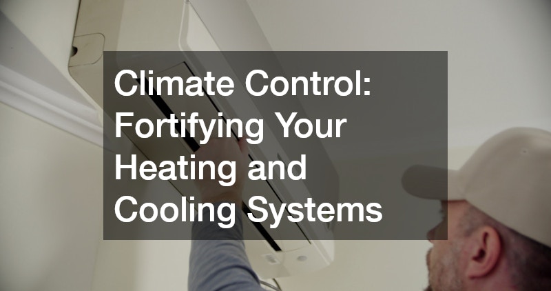 Climate Control: Fortifying Your Heating and Cooling Systems