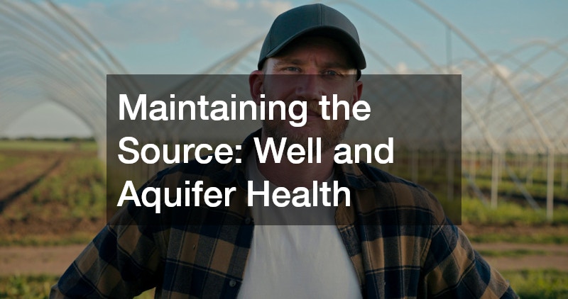 Maintaining the Source: Well and Aquifer Health