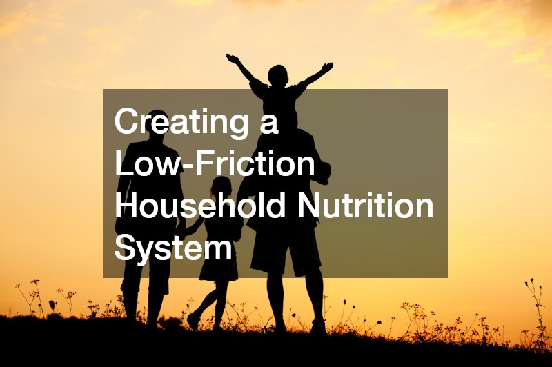 Creating a Low-Friction Household Nutrition System