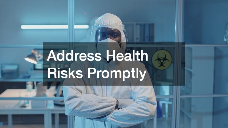 Address Health Risks Promptly