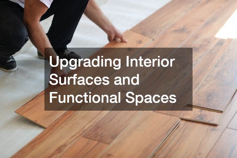 Upgrading Interior Surfaces and Functional Spaces