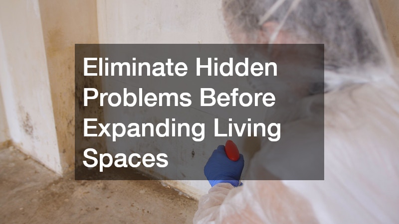 Eliminate Hidden Problems Before Expanding Living Spaces