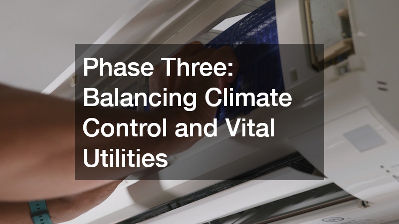Phase Three: Balancing Climate Control and Vital Utilities