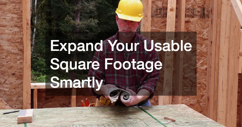 Expand Your Usable Square Footage Smartly