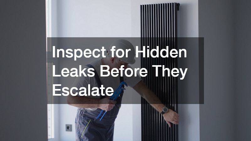 Inspect for Hidden Leaks Before They Escalate