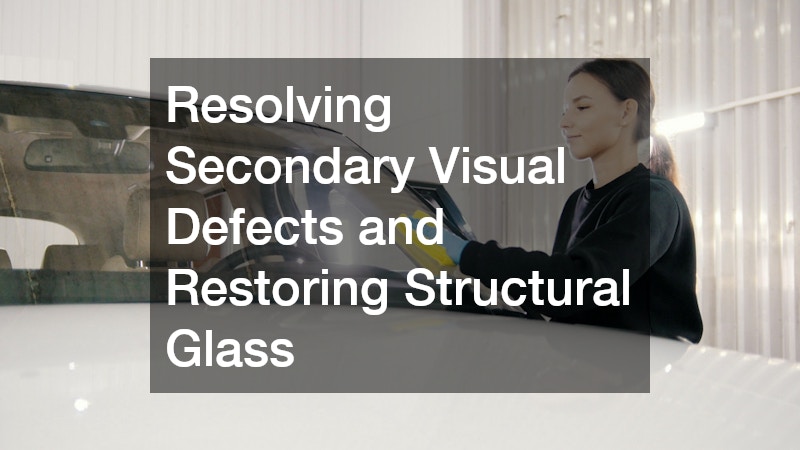 Resolving Secondary Visual Defects and Restoring Structural Glass