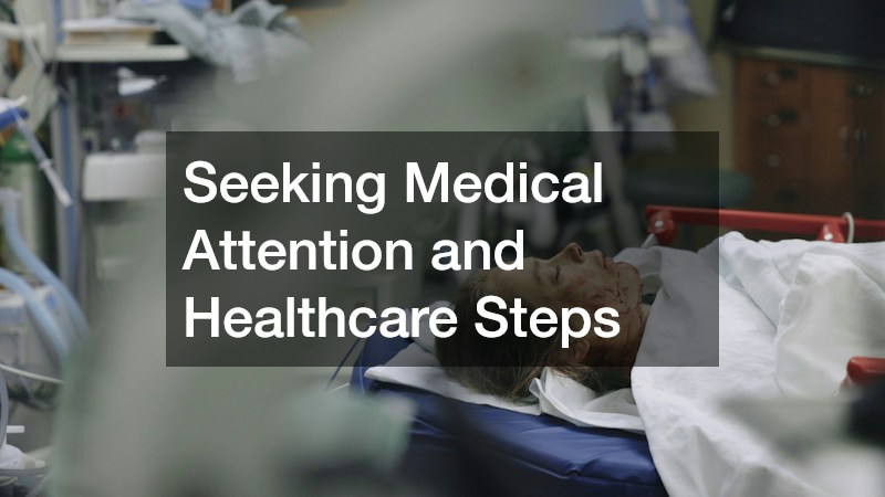 Seeking Medical Attention and Healthcare Steps