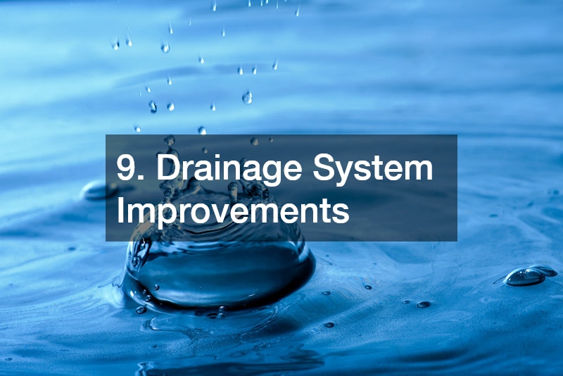 9. Drainage System Improvements