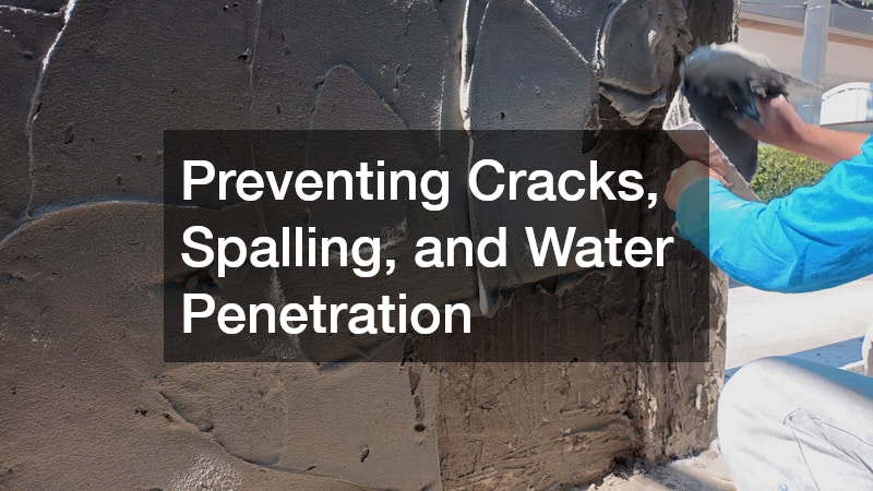 Preventing Cracks, Spalling, and Water Penetration