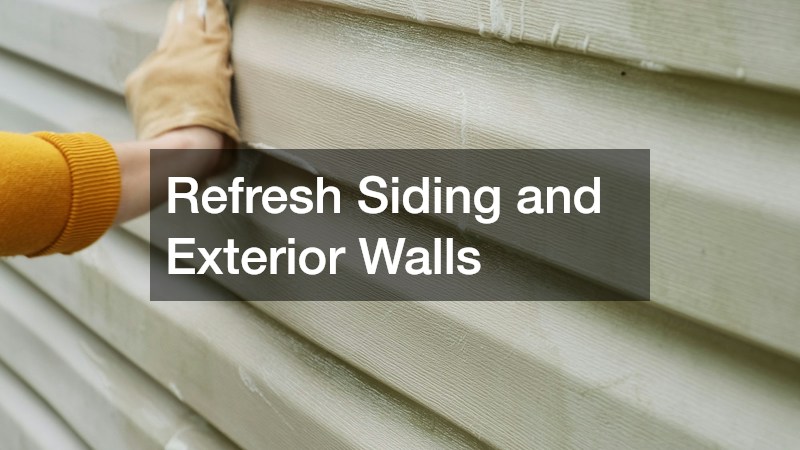 Refresh Siding and Exterior Walls
