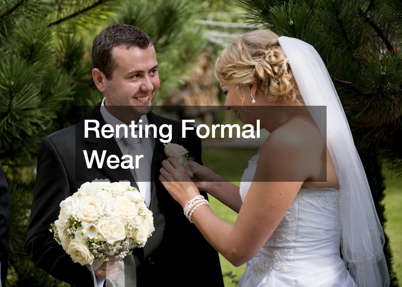 Renting Formal Wear