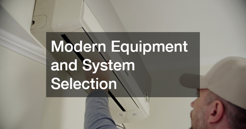 Modern Equipment and System Selection
