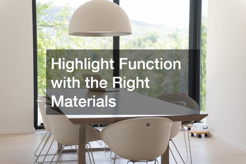 Highlight Function with the Right Materials